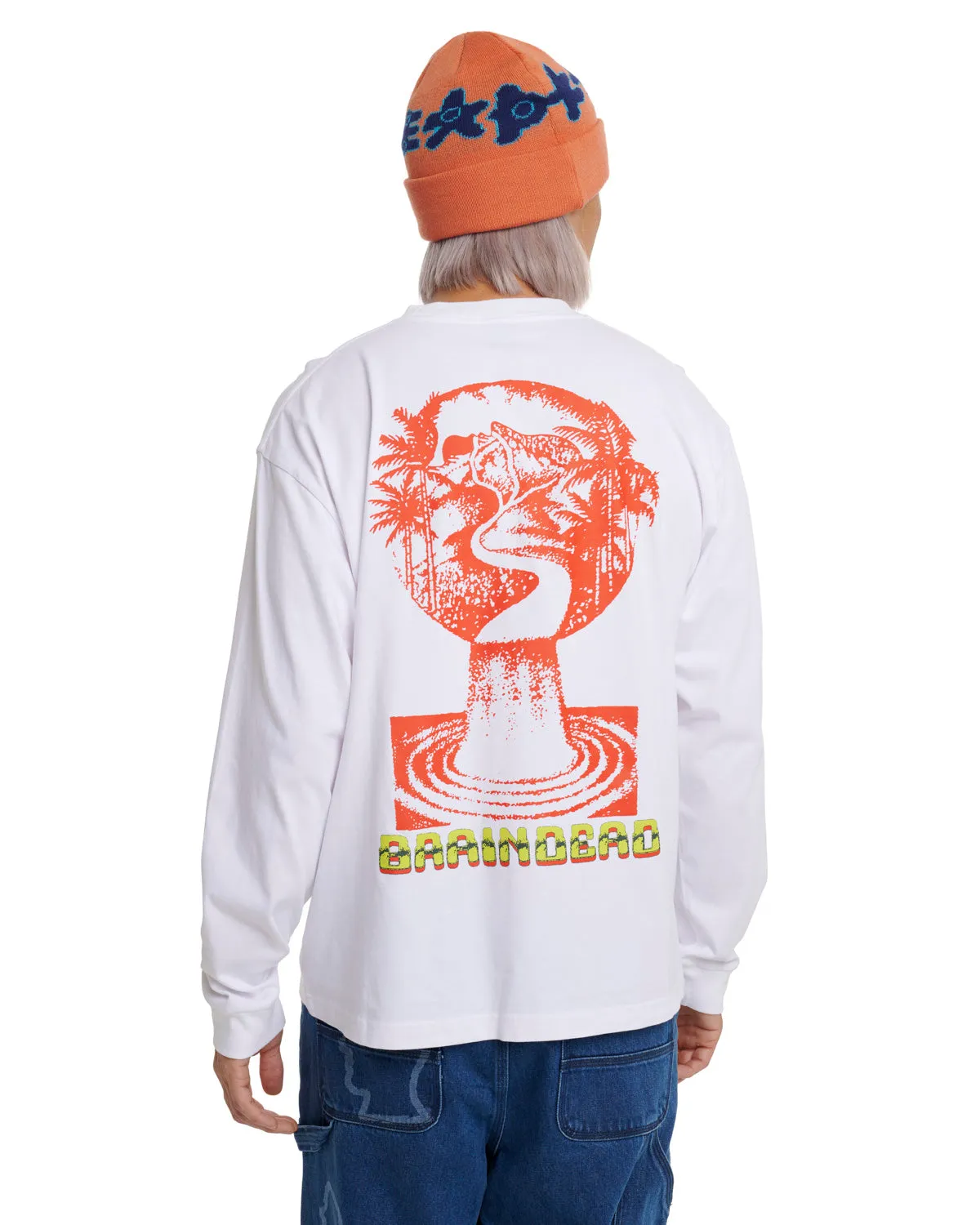 Global Streams Long Sleeve - White