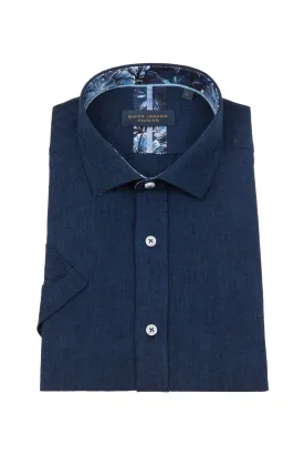 GUIDE LONDON - LINEN S/S SHIRT - HS2722