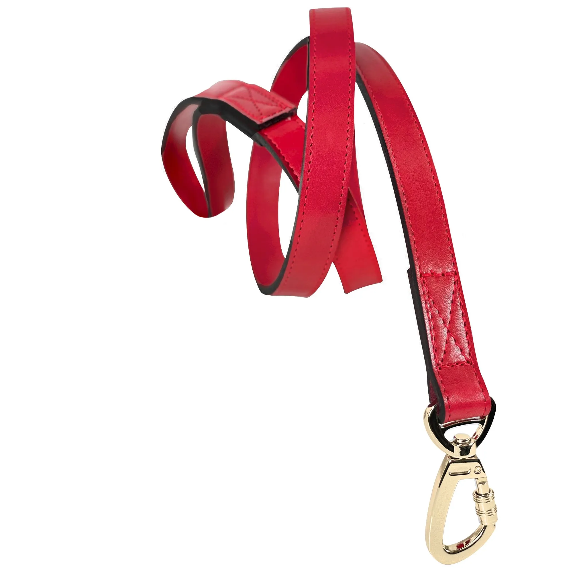 Horse & Hound Dog Leash in Ferrari Red