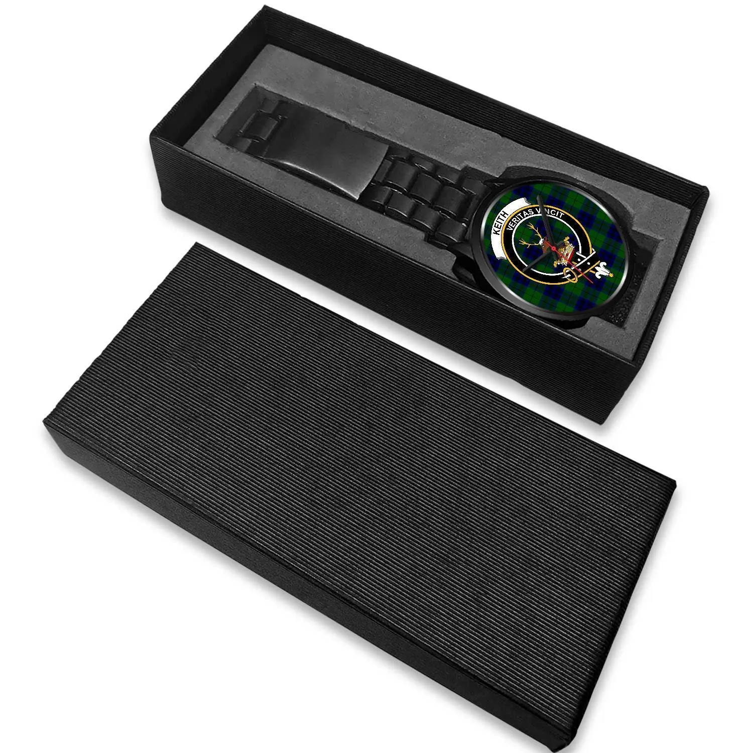 Keith Modern Clan Badge Tartan Black Watch