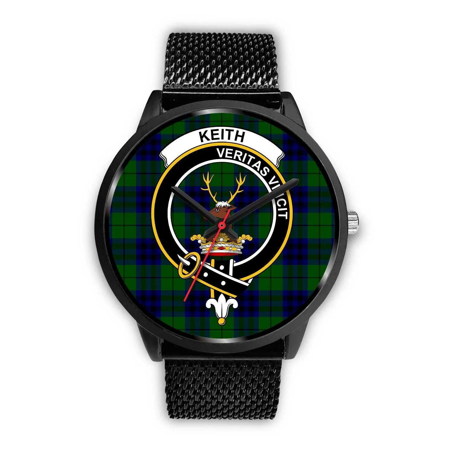 Keith Modern Clan Badge Tartan Black Watch