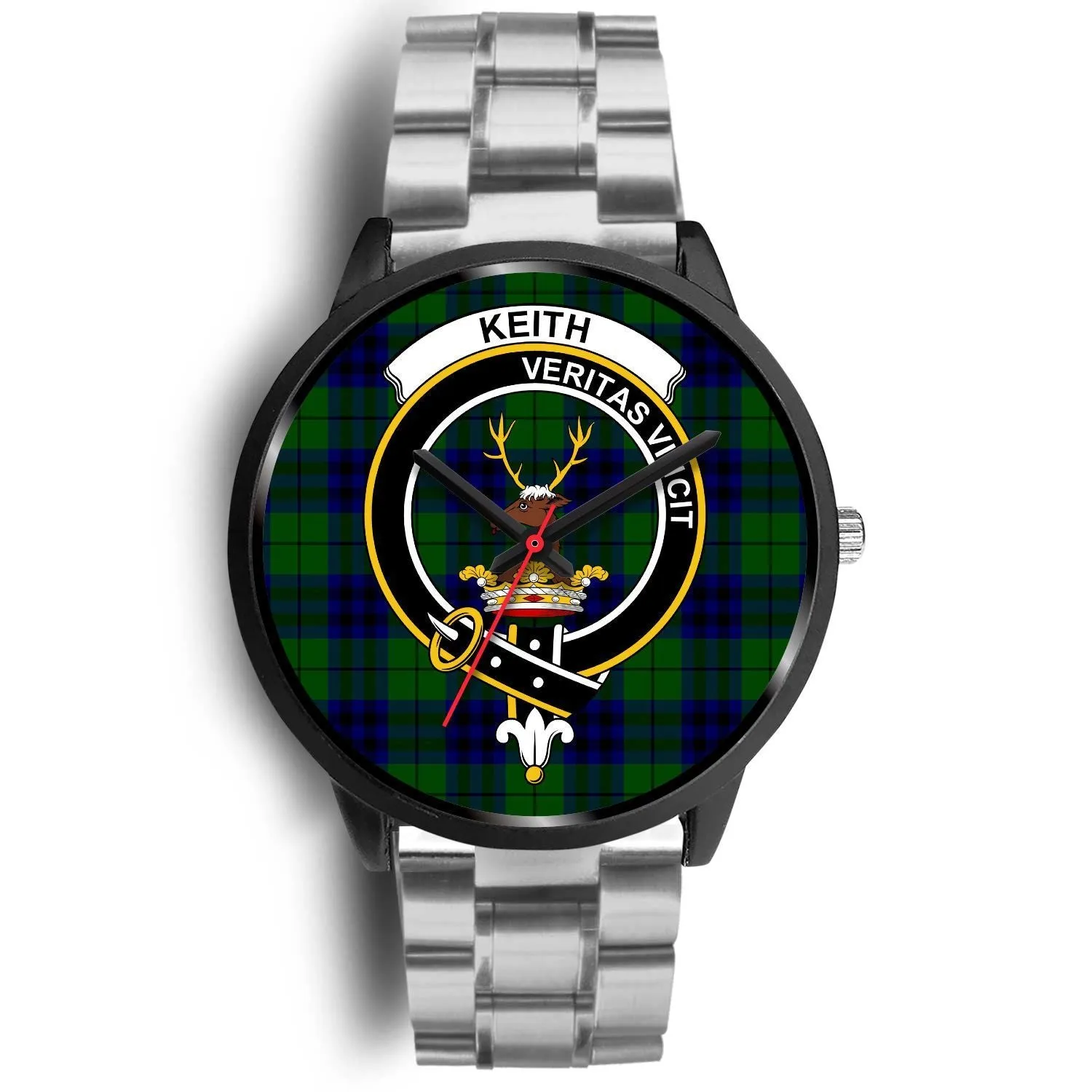 Keith Modern Clan Badge Tartan Black Watch