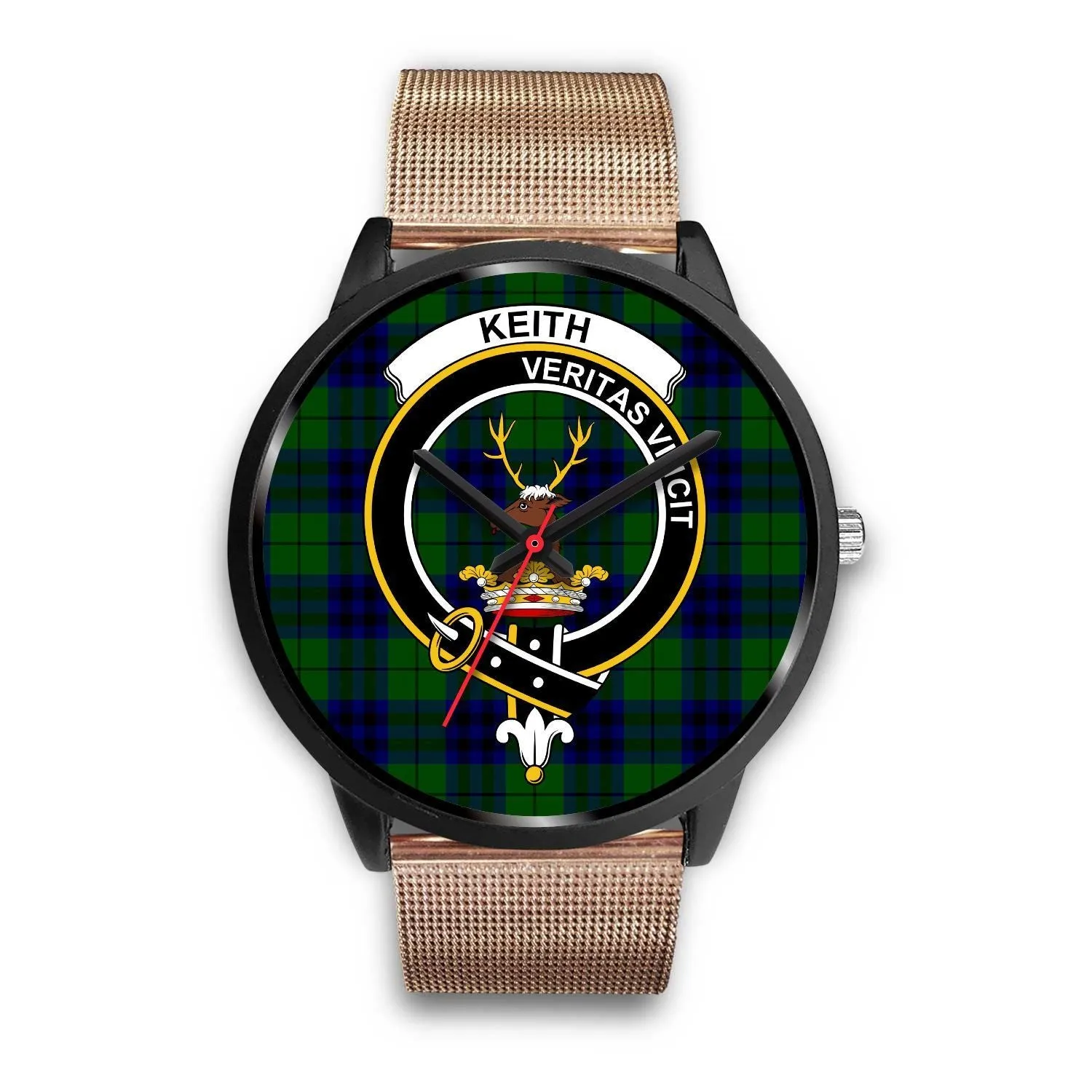 Keith Modern Clan Badge Tartan Black Watch