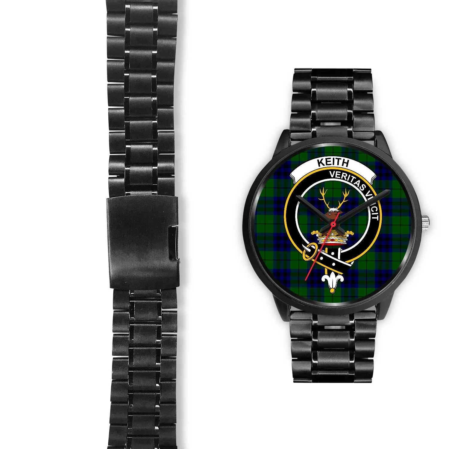 Keith Modern Clan Badge Tartan Black Watch