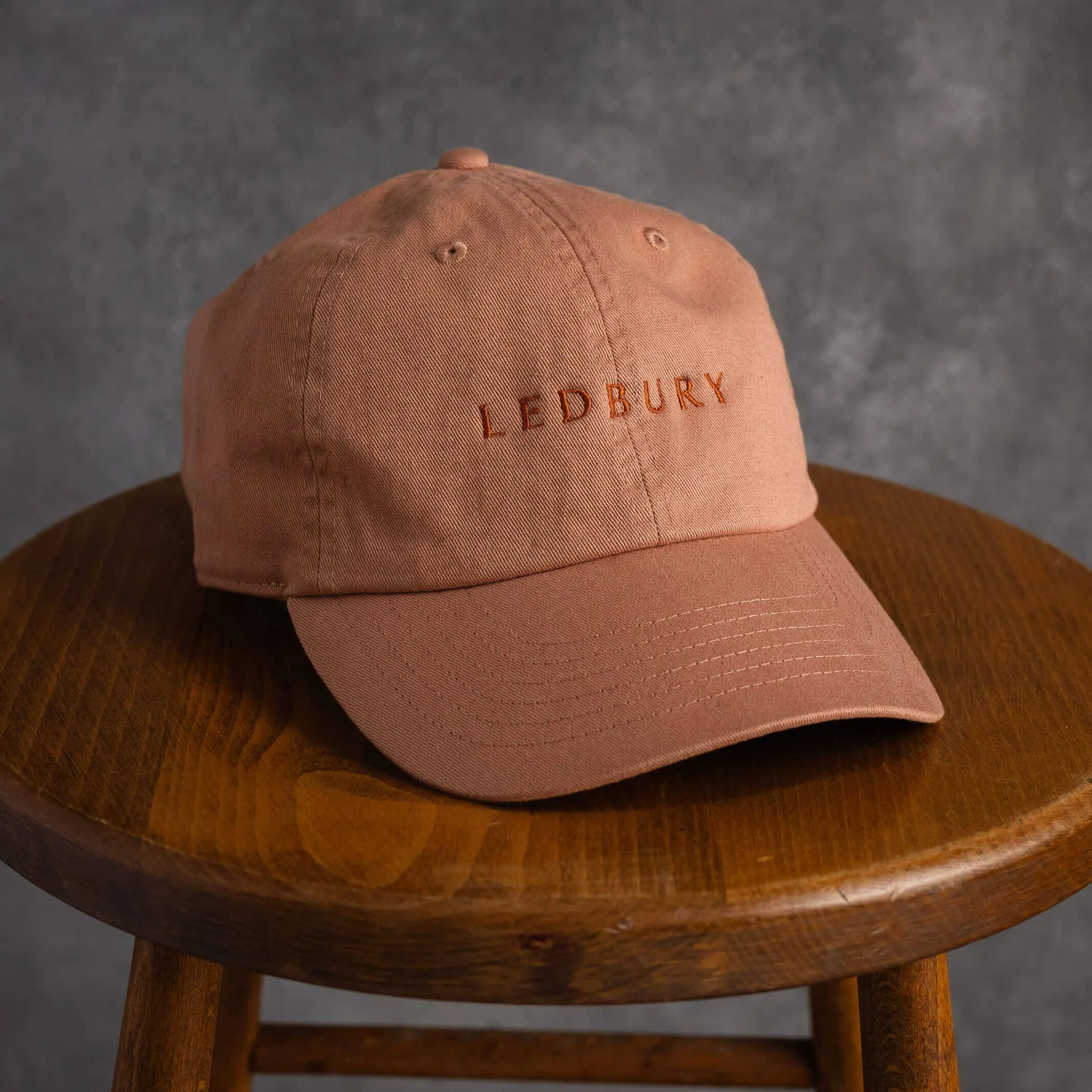 Ledbury Clay Washed Twill Hat