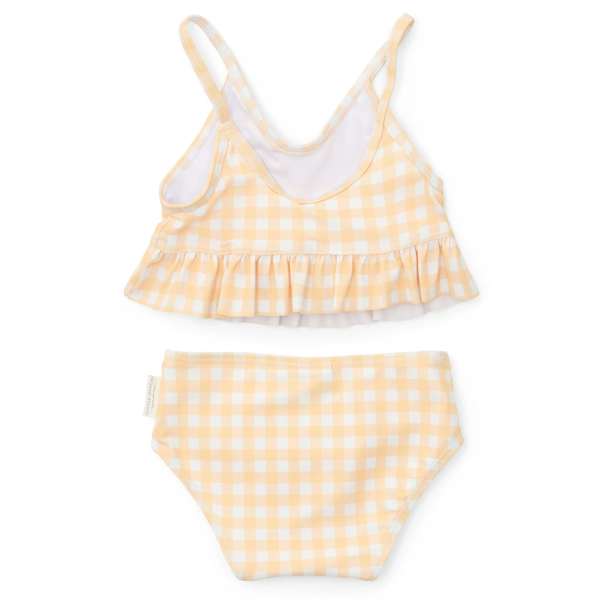 Little Dutch Flounce Bikini - Sunshine Checks