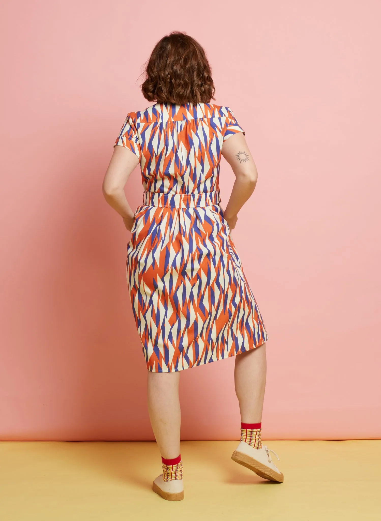 Louise Dress - Red Tigerfish