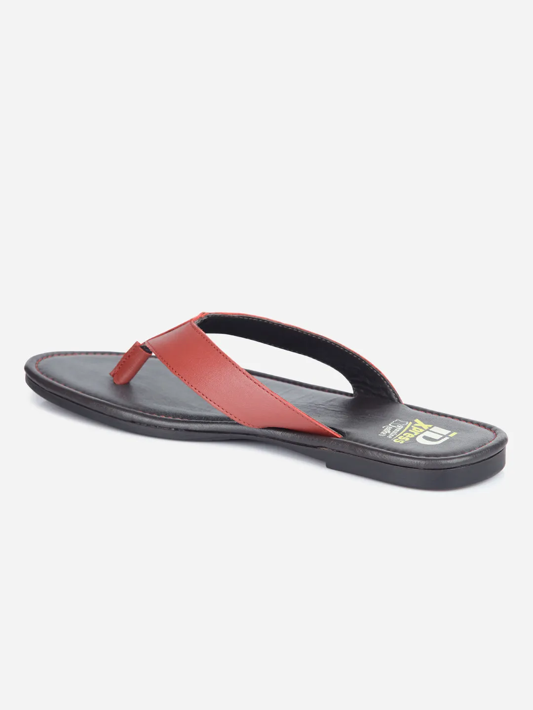 Men's Red Thong-Style Flat Casual Sandal (ID4135)