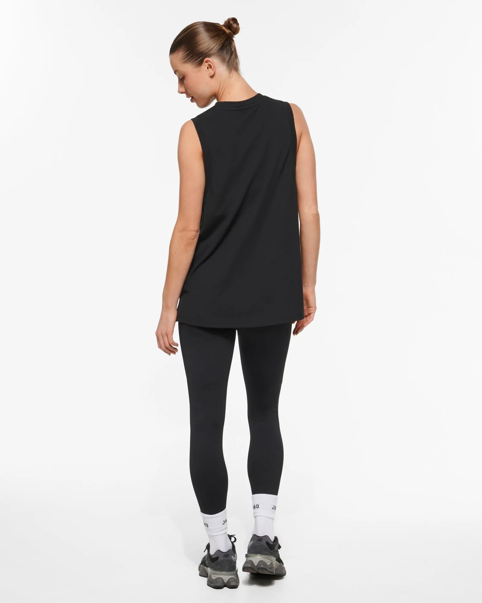 MULHOLLAND PIQUE MUSCLE TANK