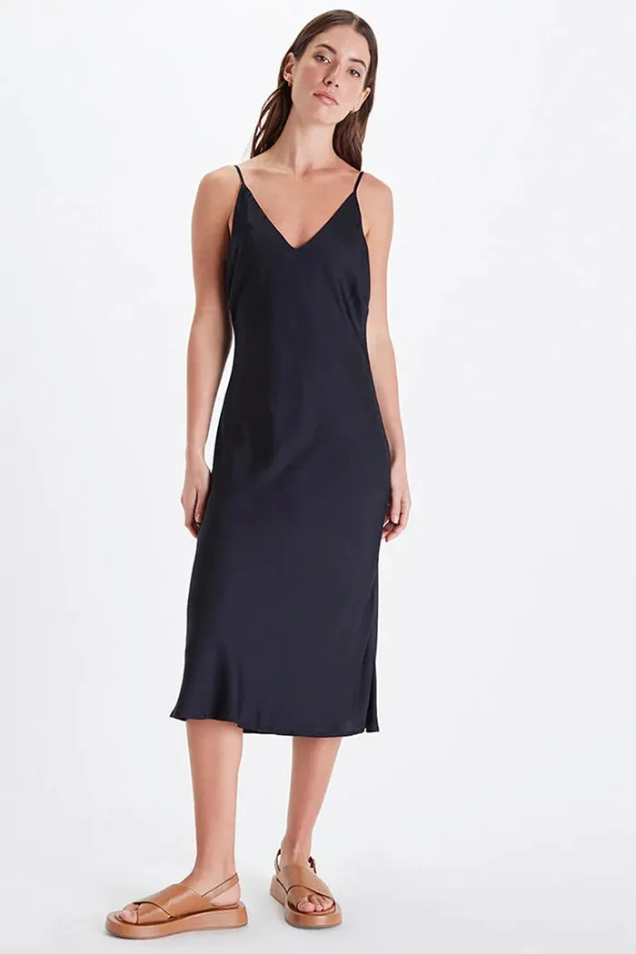 neu nomads bias cut slip dress