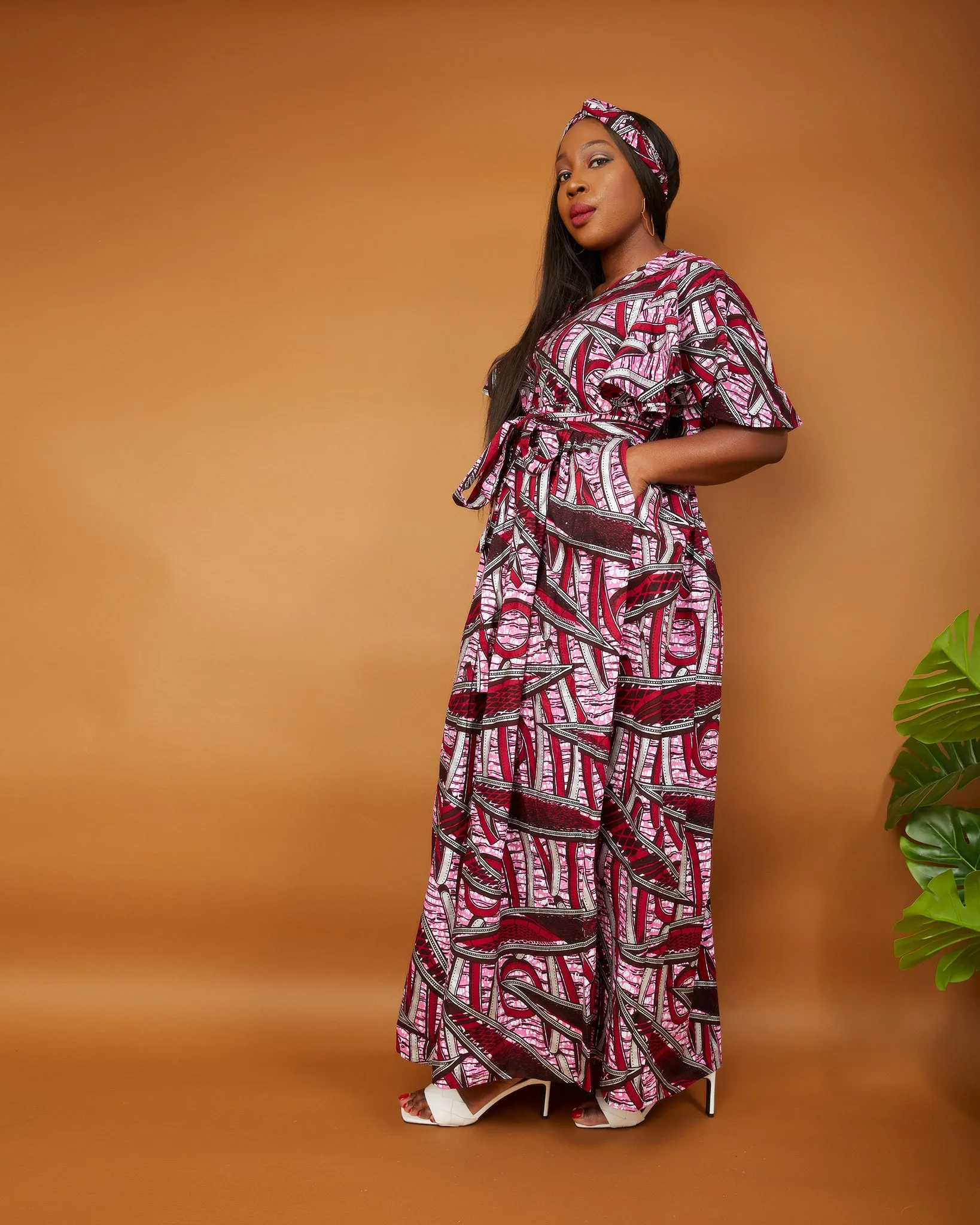 New in African Print Ankara Maxi Dress - Olivia