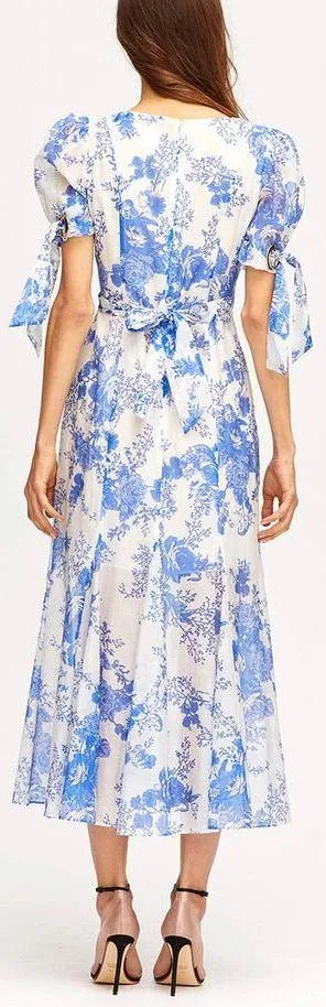 'Only Everything' Midi Dress, Blue