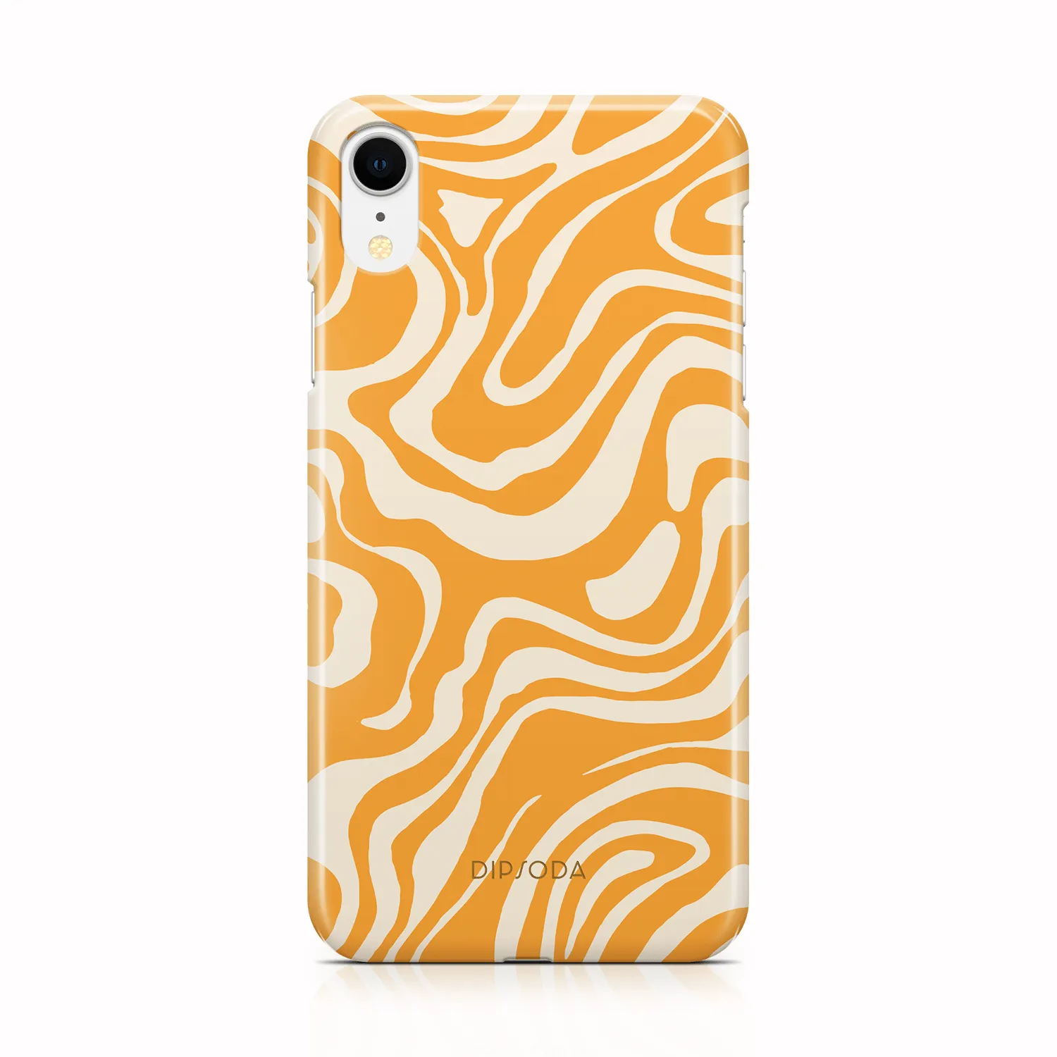 Orange Waves Phone Case