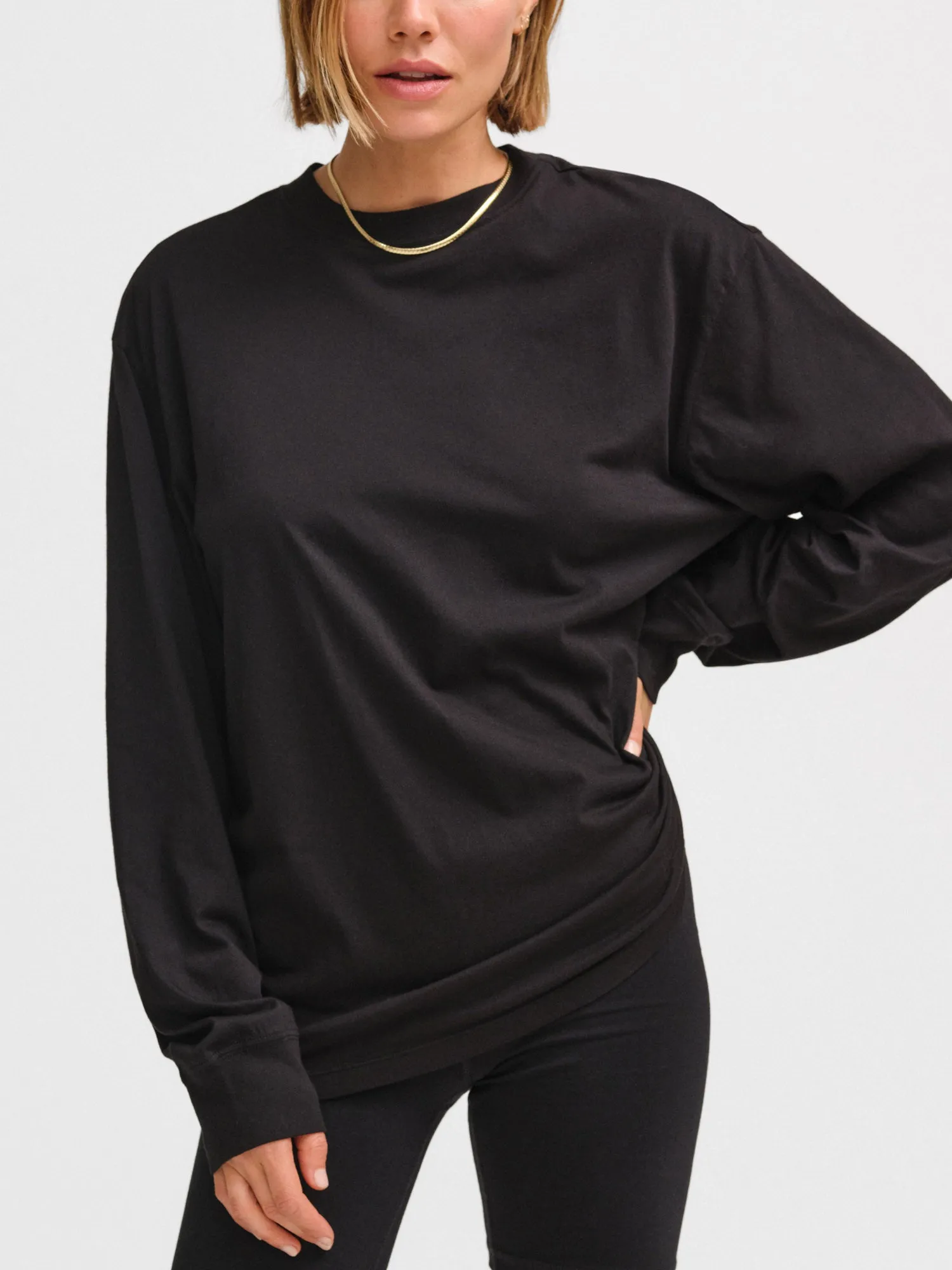 Organic Cotton Long Sleeve Tee