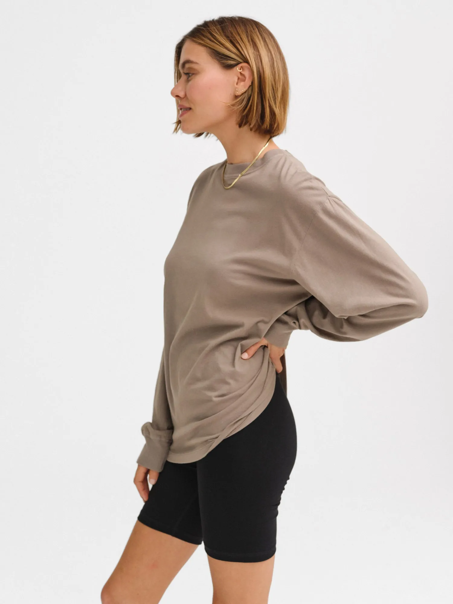 Organic Cotton Long Sleeve Tee