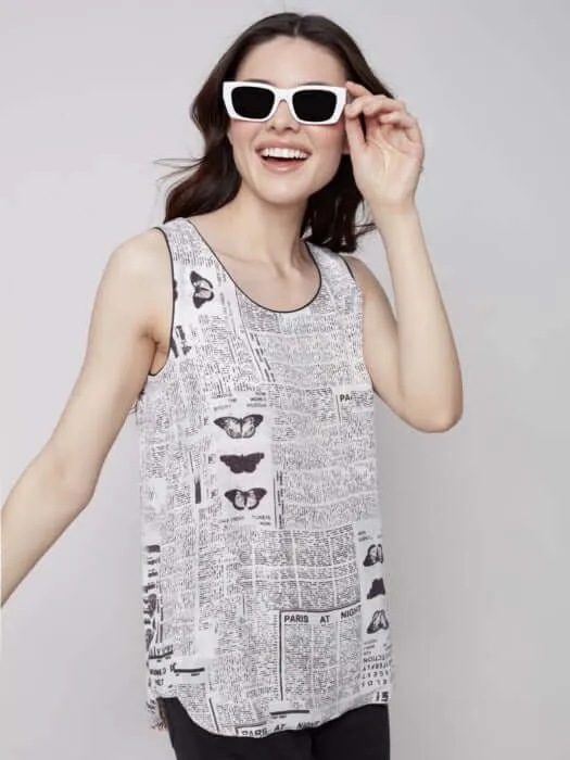 Printed Reversible Cami