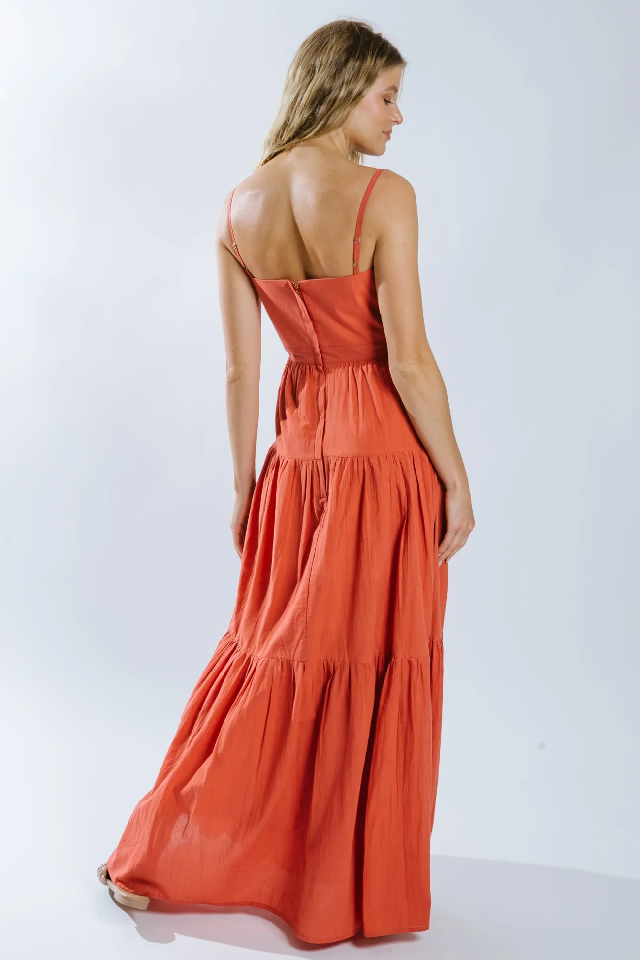 Prisha Tiered Maxi Dress