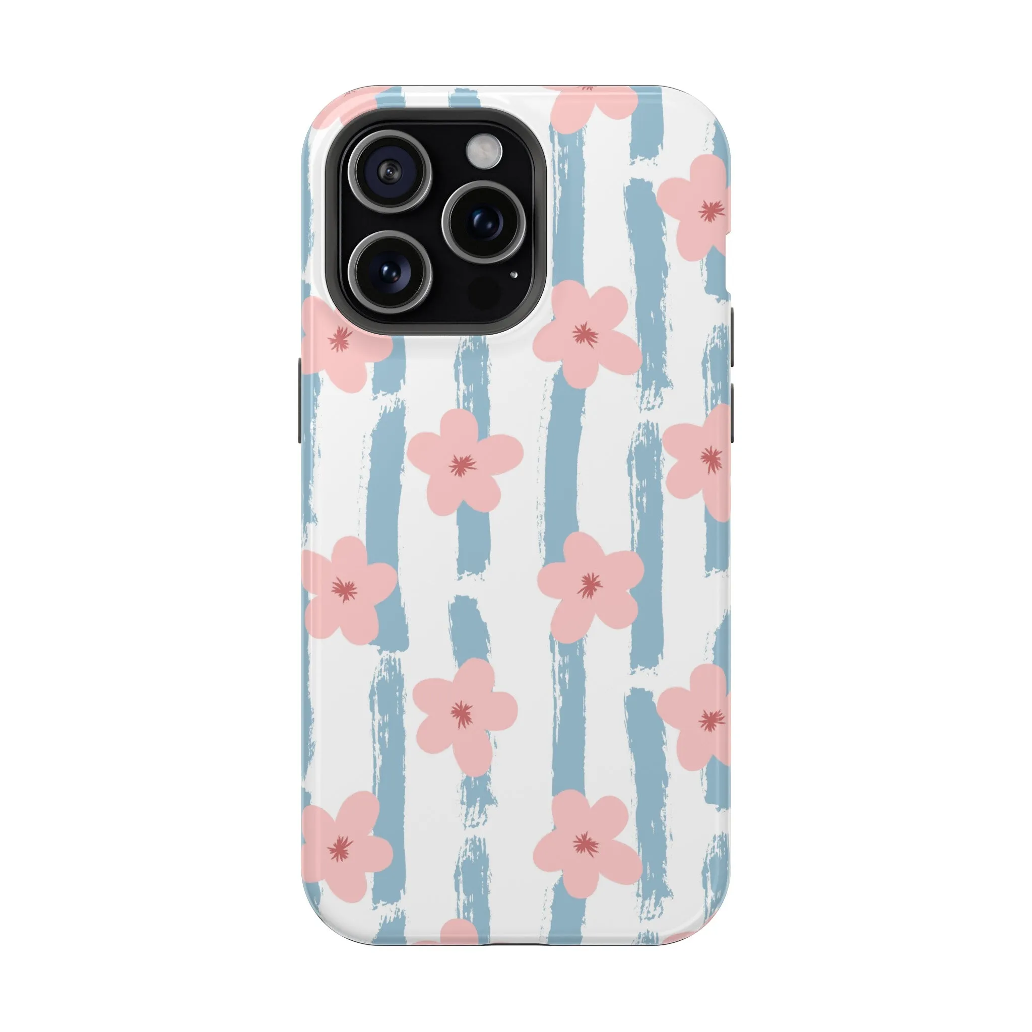 Ruby Floral | Striped Beach Case