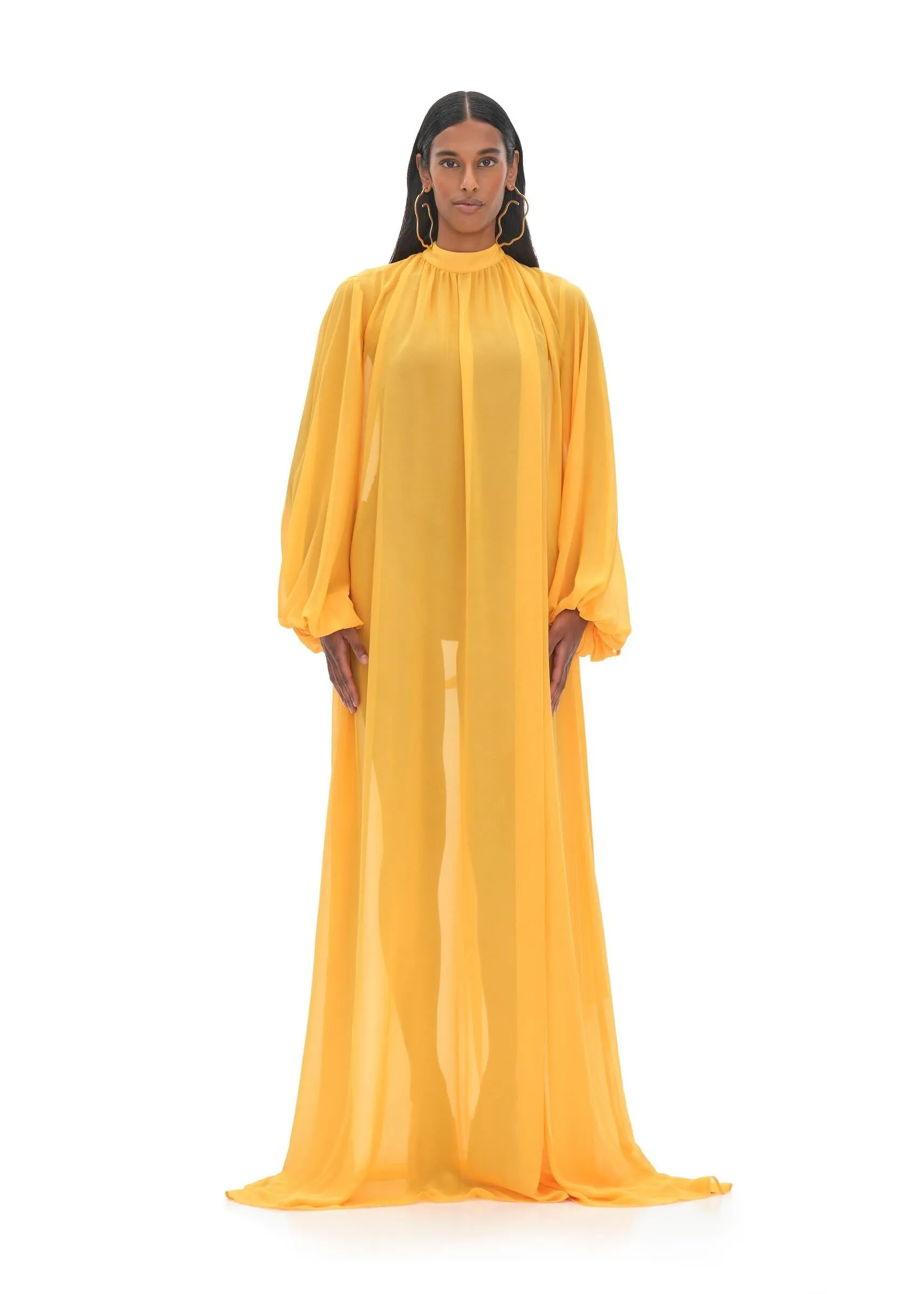 Sade Cover-up Marigold Dress