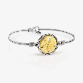 Sand Dollar Bangle Bracelet