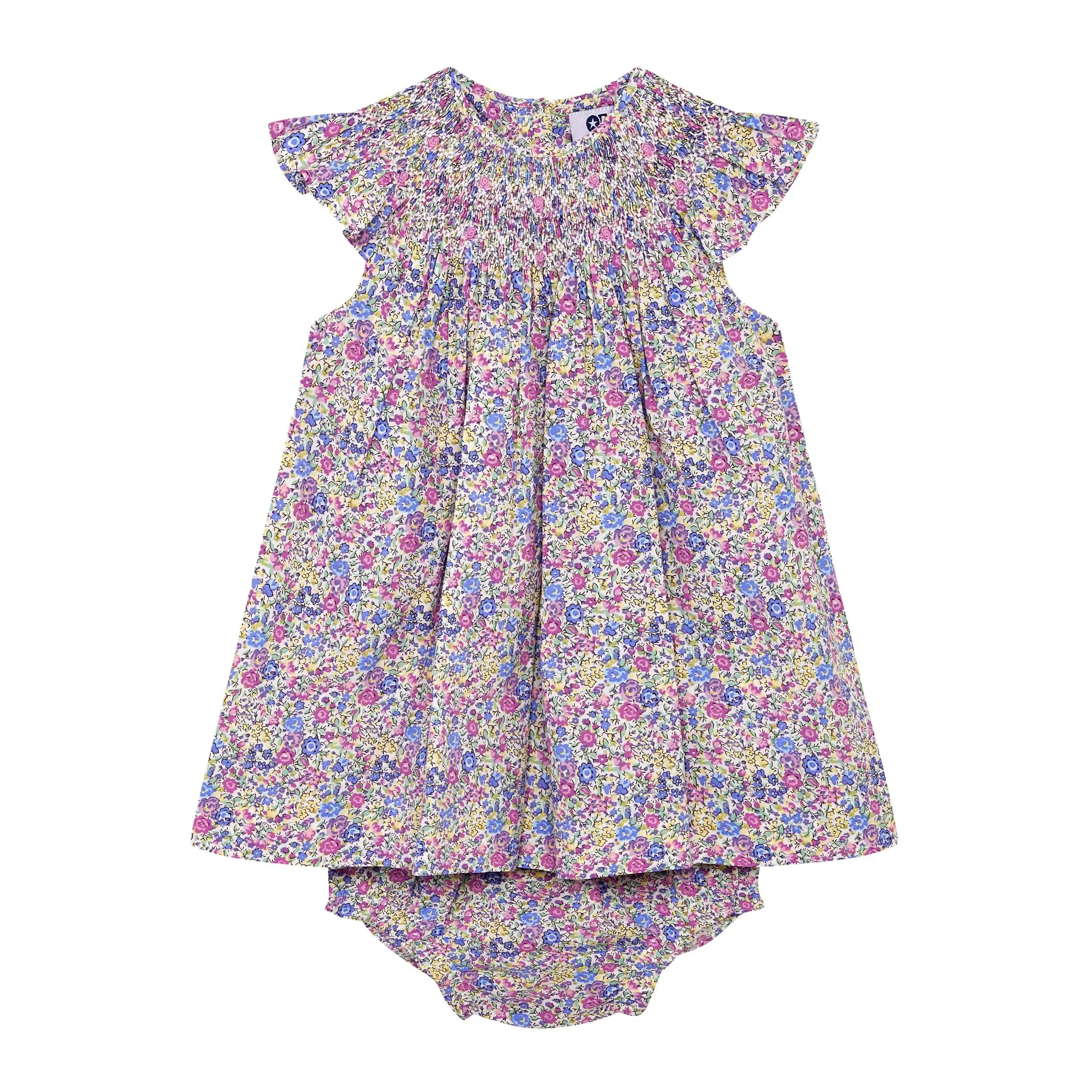 Smocked Baby Dress - Remmie