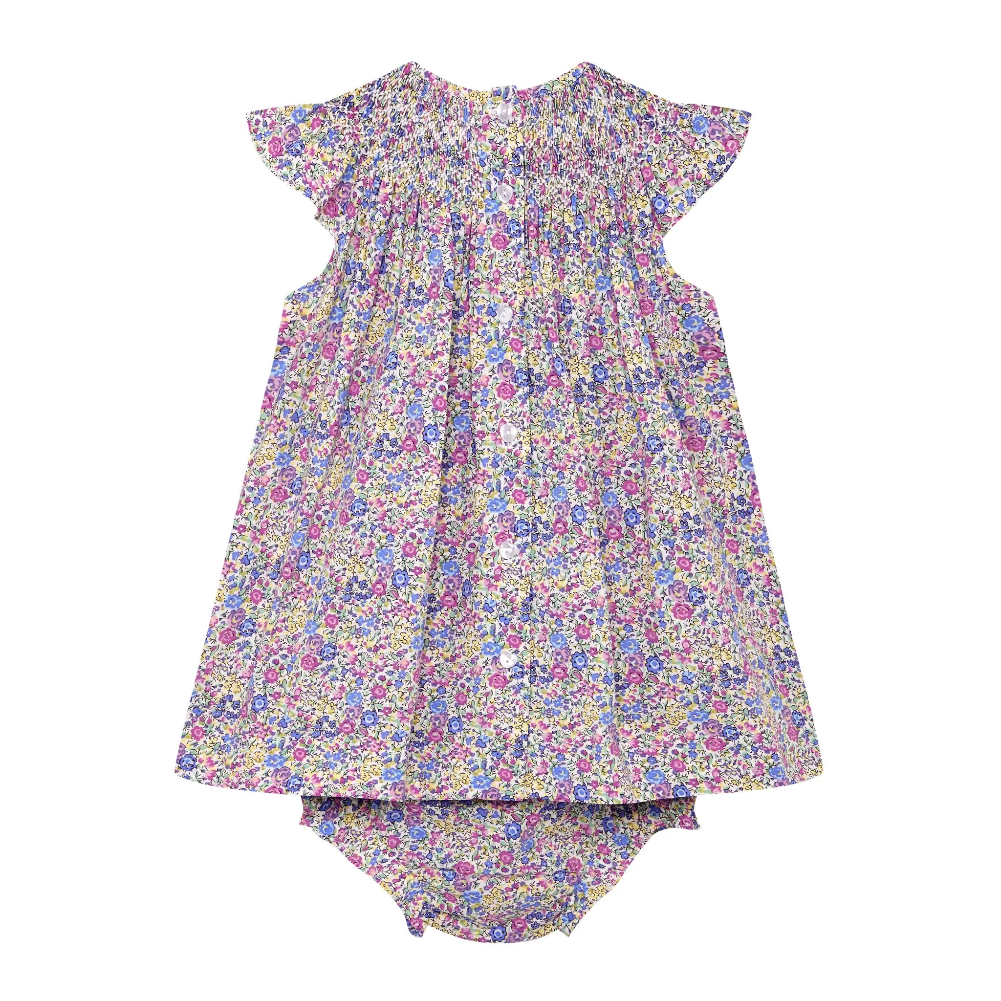 Smocked Baby Dress - Remmie