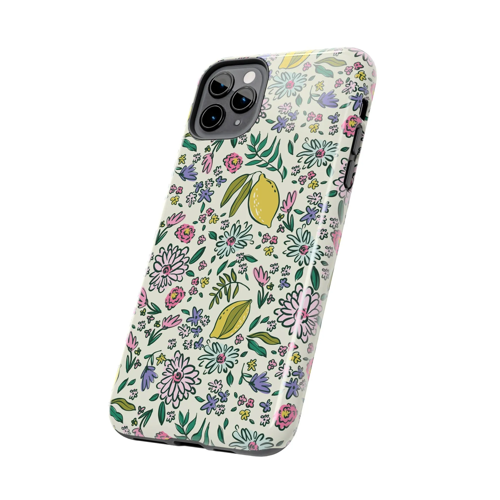 Splash of Sunshine | Lemon Floral Case