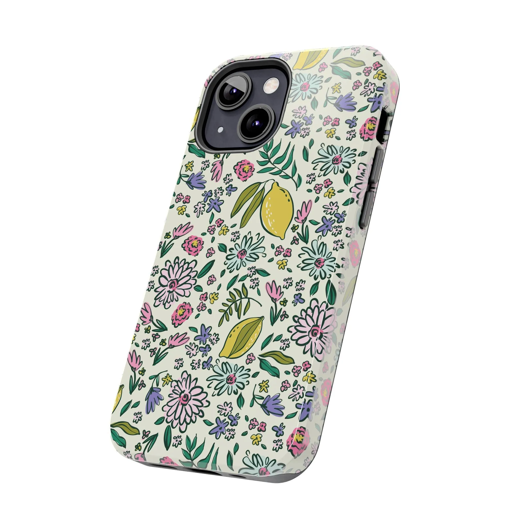 Splash of Sunshine | Lemon Floral Case