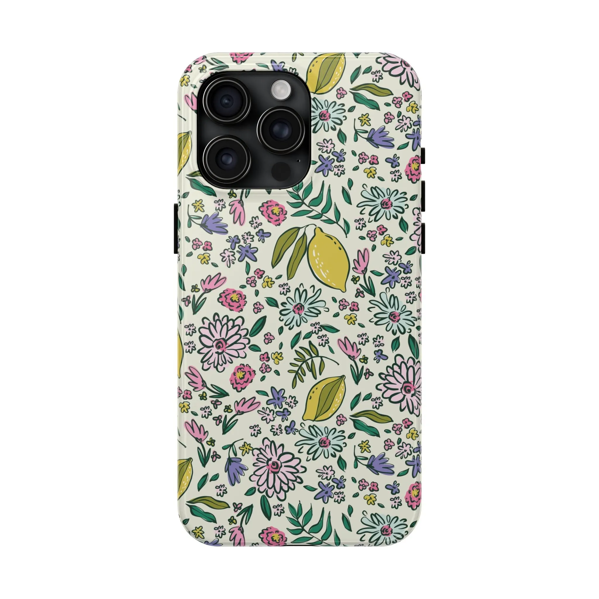 Splash of Sunshine | Lemon Floral Case