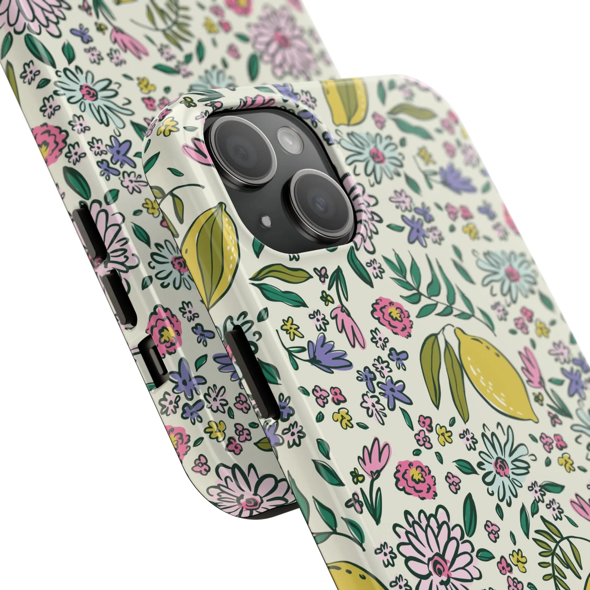 Splash of Sunshine | Lemon Floral Case