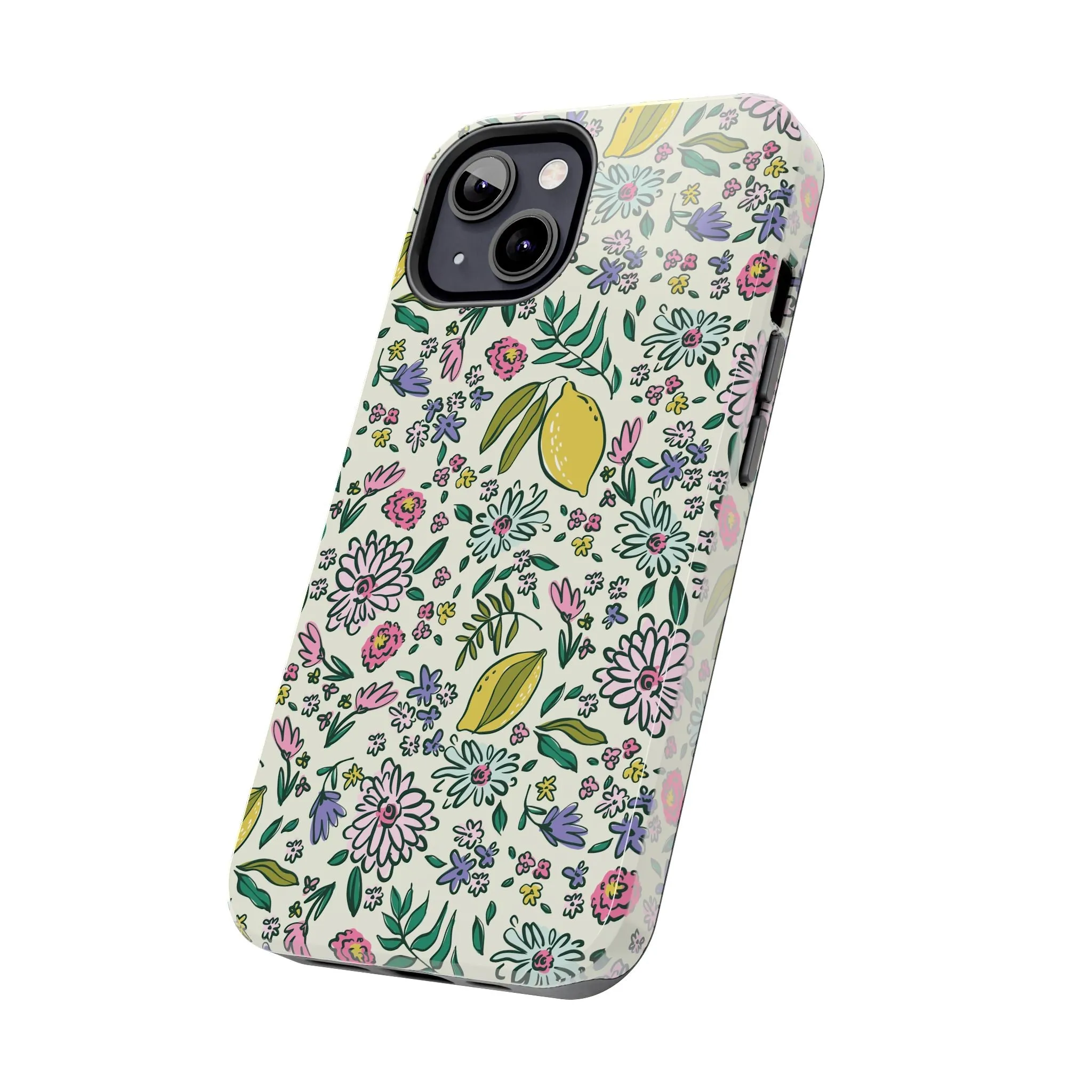 Splash of Sunshine | Lemon Floral Case