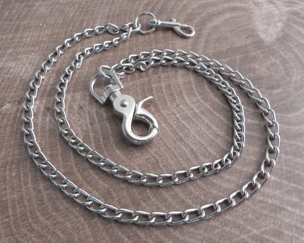 Twisted Small Double Wallet Chain