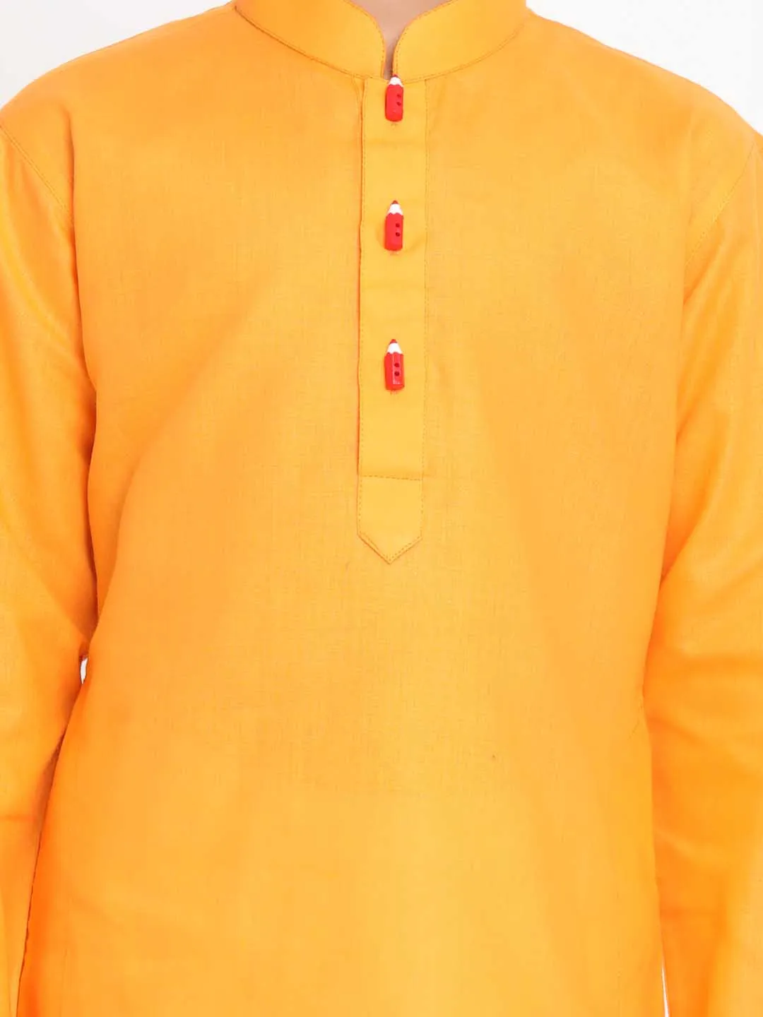 Vastramay Boy's Cotton Kurta and Pyjama Set