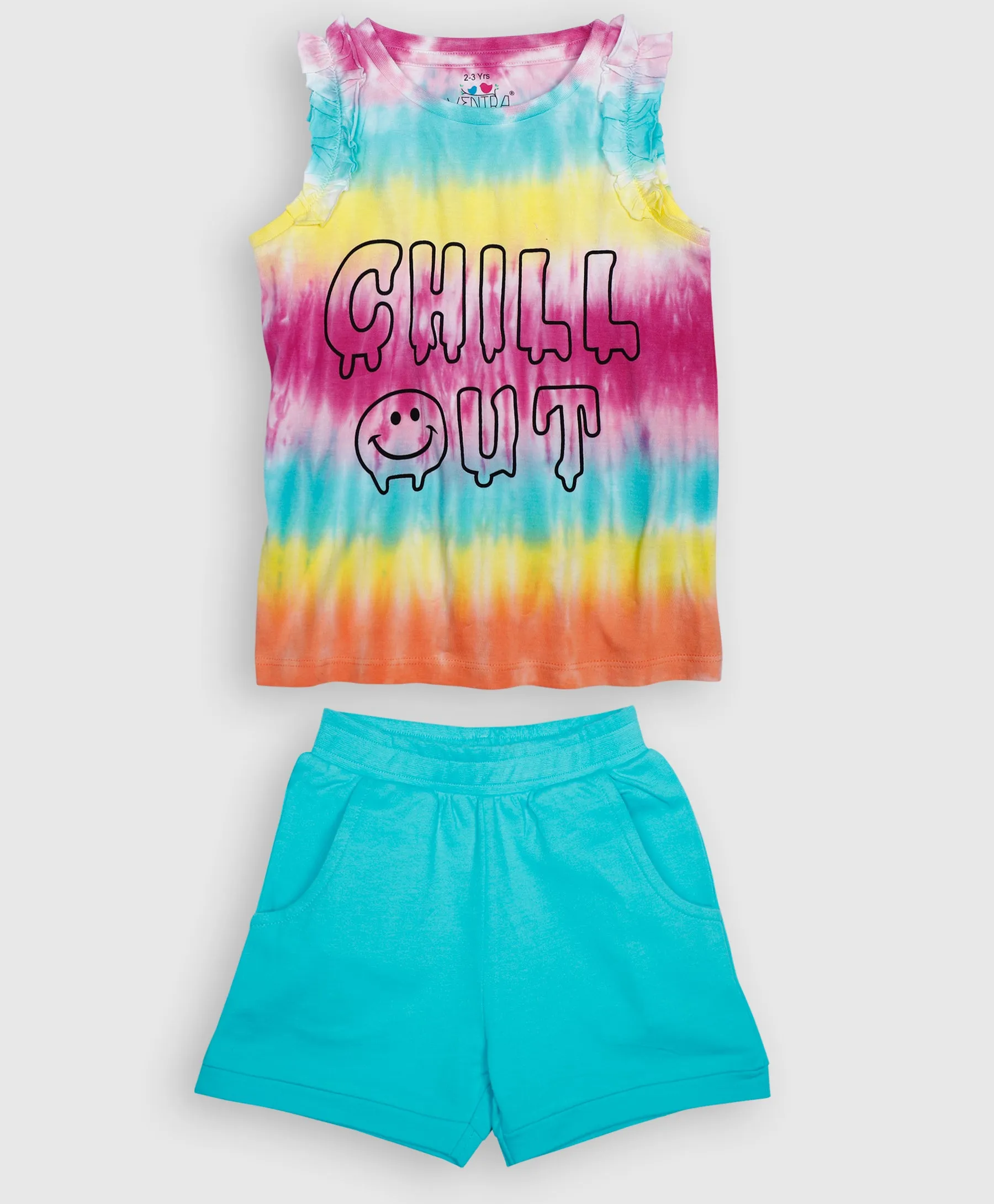 Ventra Girls Chill Out Shorts set