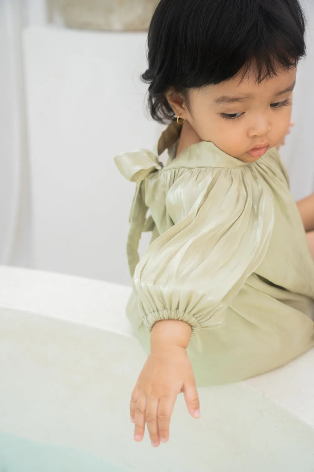 Whispering Willow Baby Dress