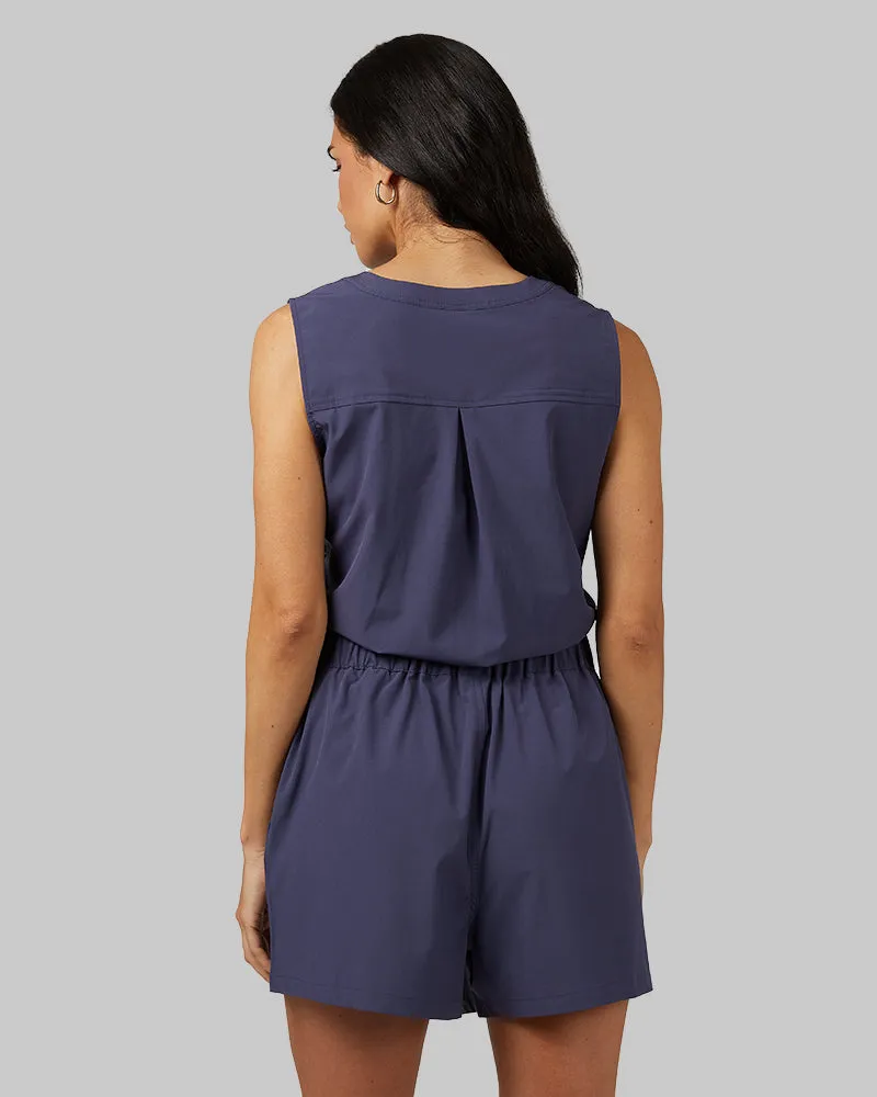 WOMEN'S FLYWEIGHT WOVEN ROMPER