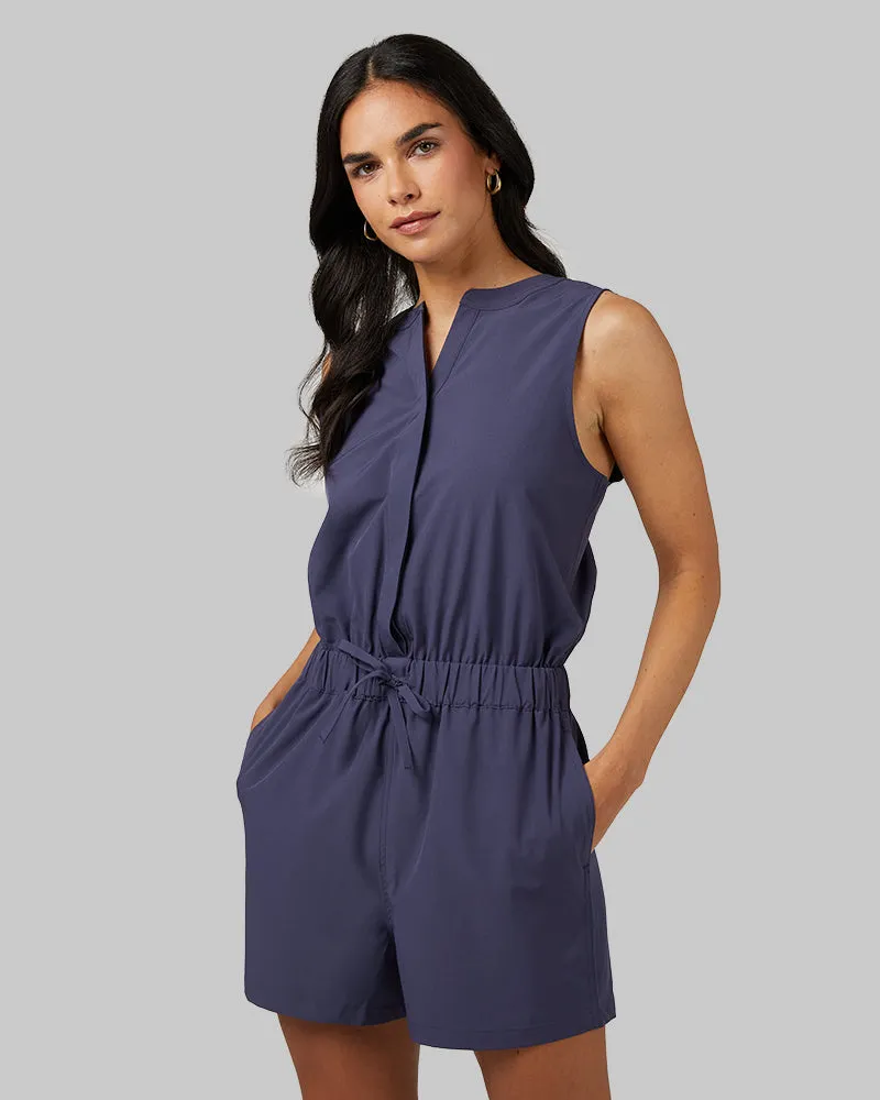 WOMEN'S FLYWEIGHT WOVEN ROMPER