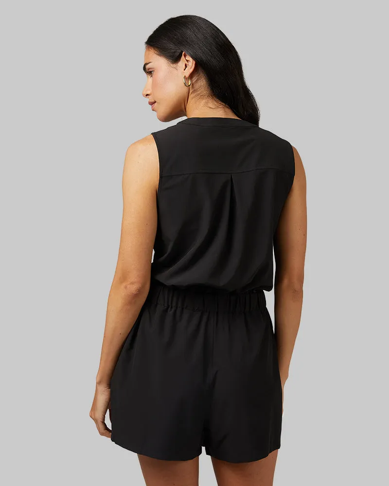 WOMEN'S FLYWEIGHT WOVEN ROMPER